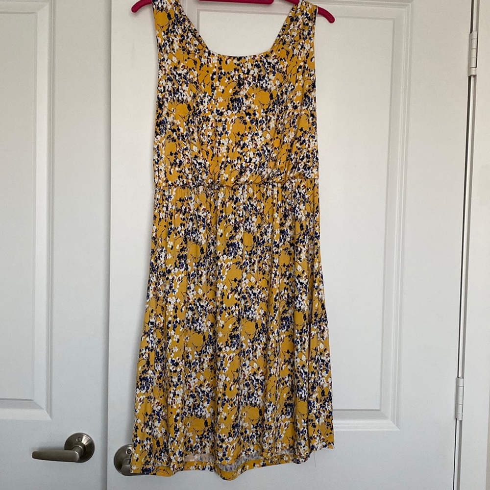 Kaileigh Yellow Spring/Summer Dress